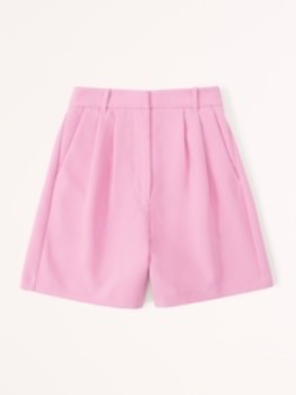 Abercrombie and Fitch Pink Trouser Shorts